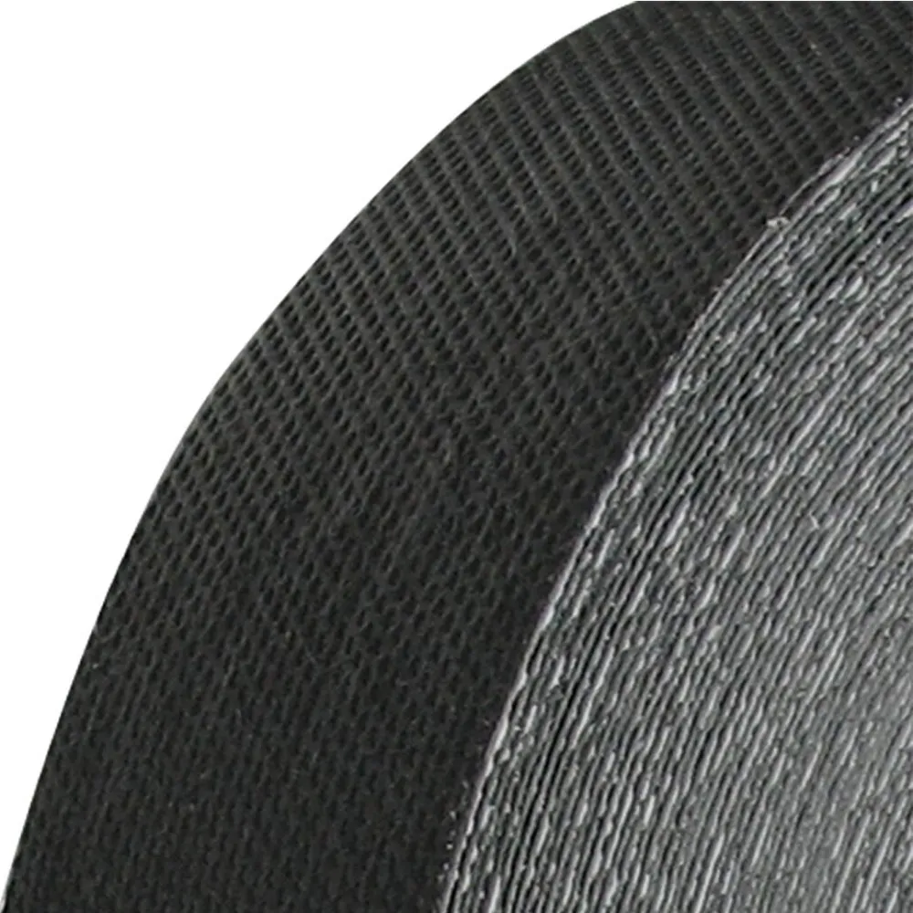 Airseal spinvlies PP tape zwart 75mm rol 25 m1