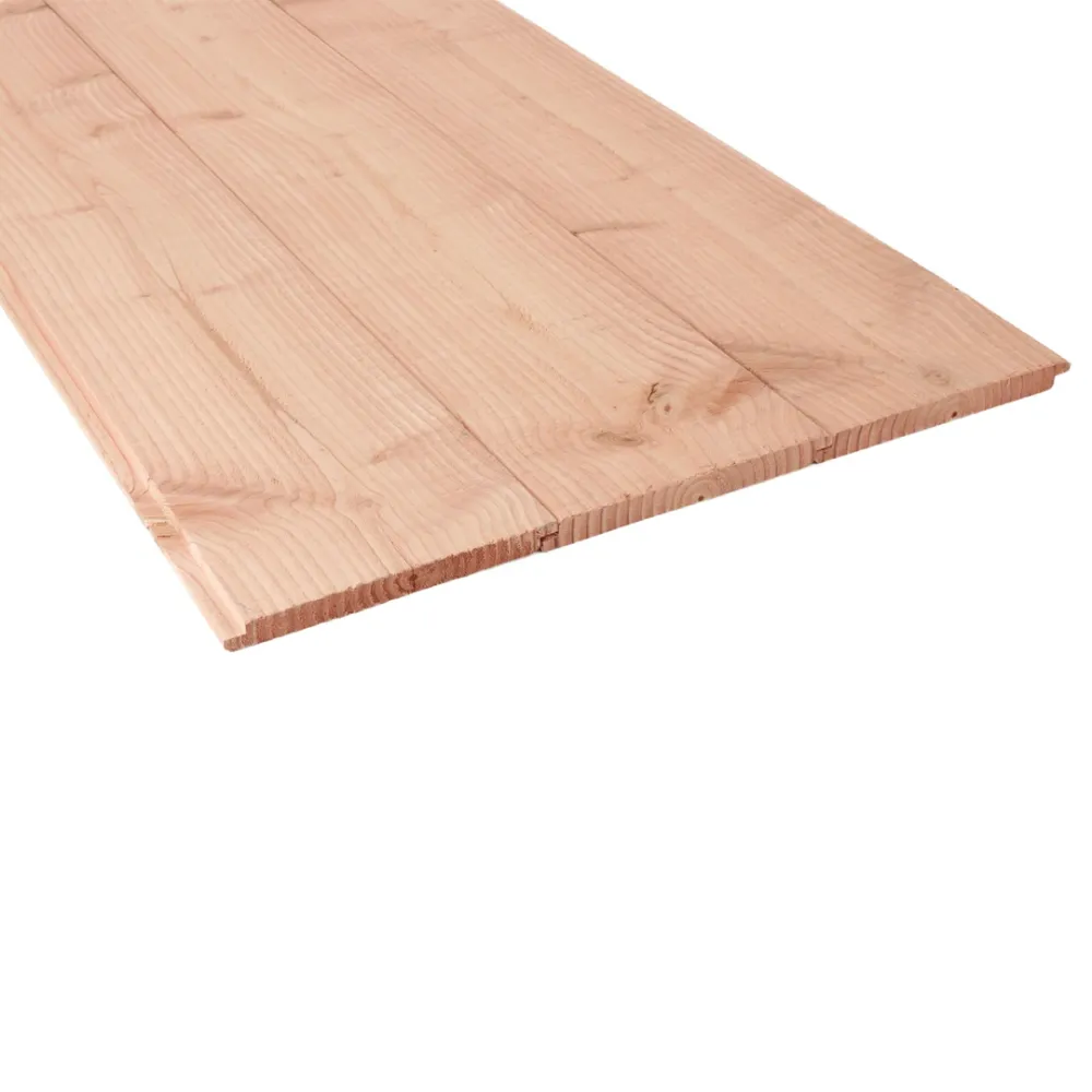 Douglas halfhouts rabat 18x195 mm fijnbezaagd onbehandeld