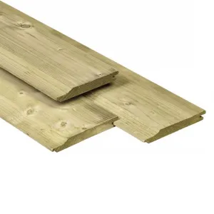 Vuren rabat 19x145 mm geschaafd geïmpregneerd