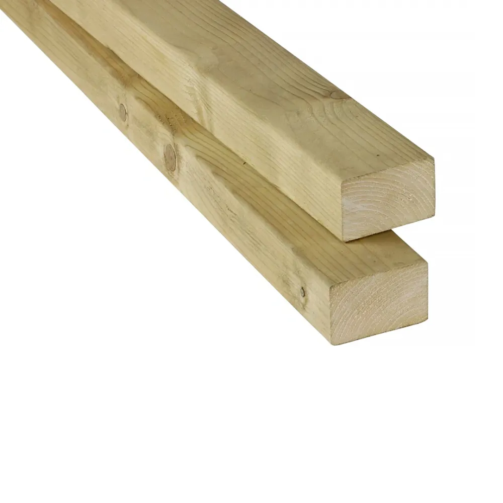 Vuren balk 45x70 mm geschaafd geïmpregneerd