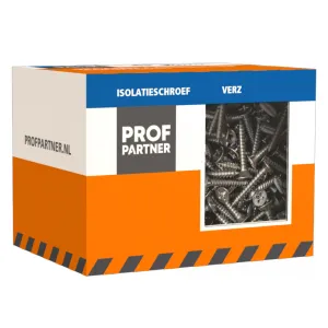 ProfPartner isolatieschroef 4,2x65 verzinkt 50 st/ds
