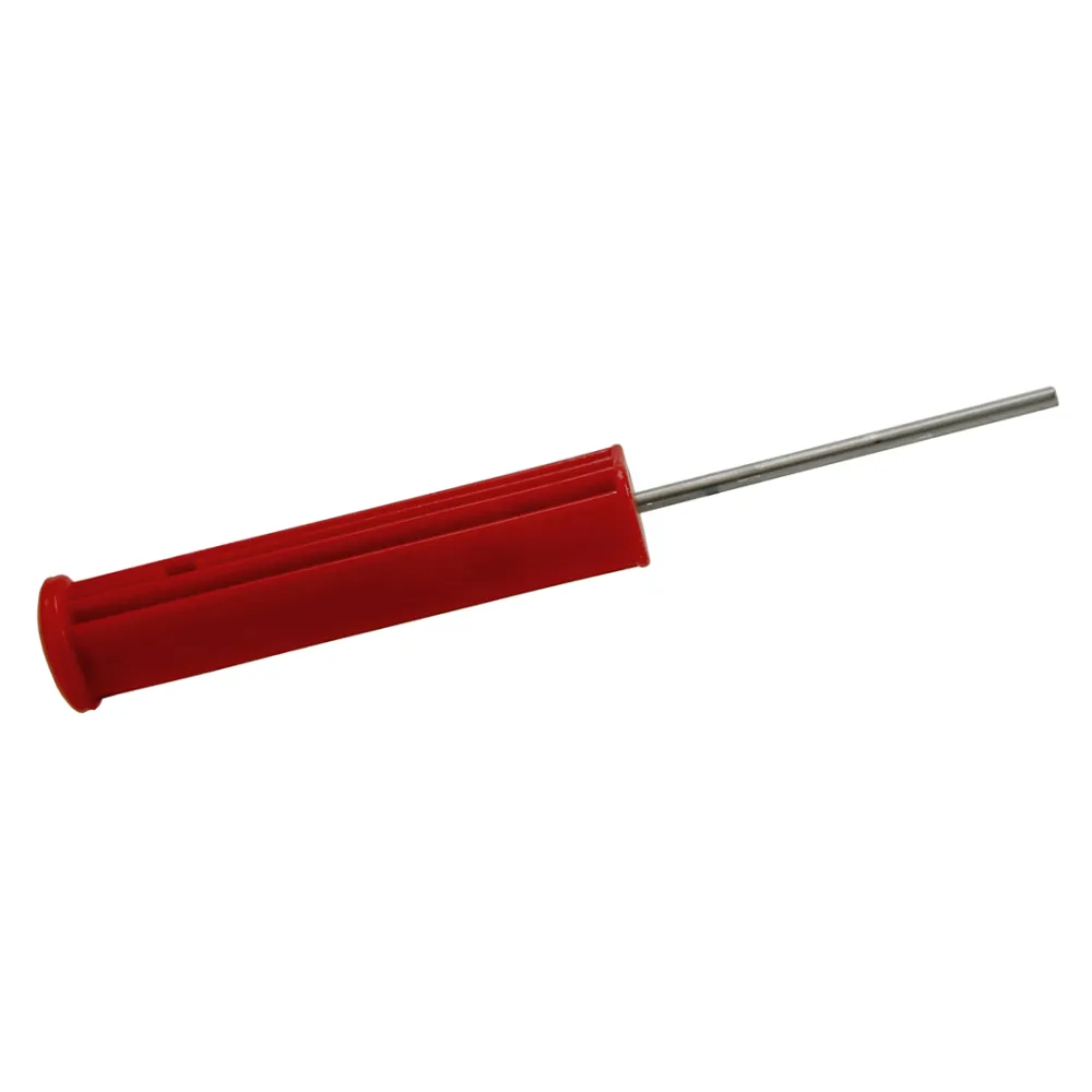 Inslag hulpstuk 175 mm rood voor flex- en perfopluggen