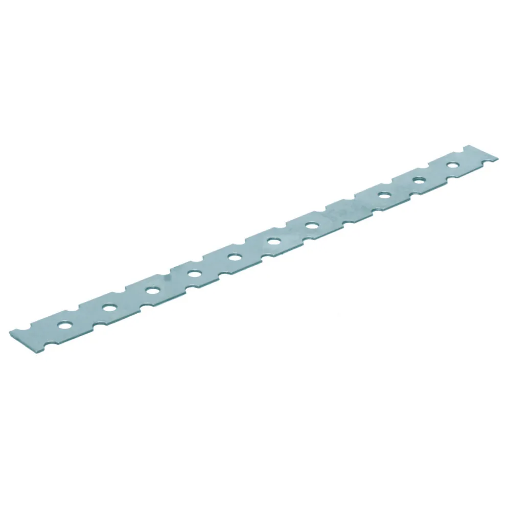Lijmkoppelstrip 300/22x0.7 mm verzinkt 10 st/bl