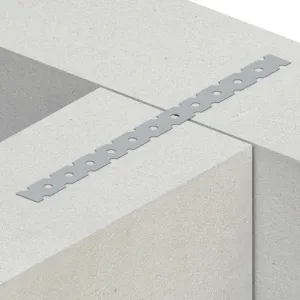 Lijmkoppelstrip 300/22x0.7 mm verzinkt 10 st/bl