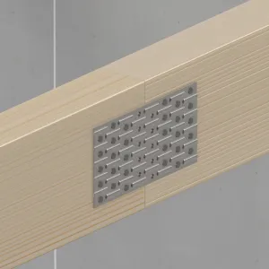 Spijkerplaat 75x200x1.25 mm verzinkt