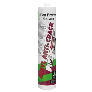 Zwaluw Acryl Anti-Crack koker 310ml wit