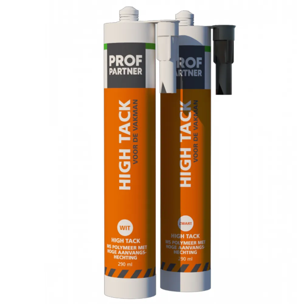 ProfPartner High Tack koker 290 ml zwart 