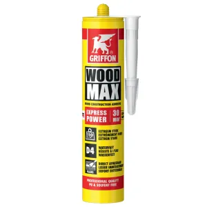 Griffon Houtlijm Wood Max Express Power D4 koker 380 gr