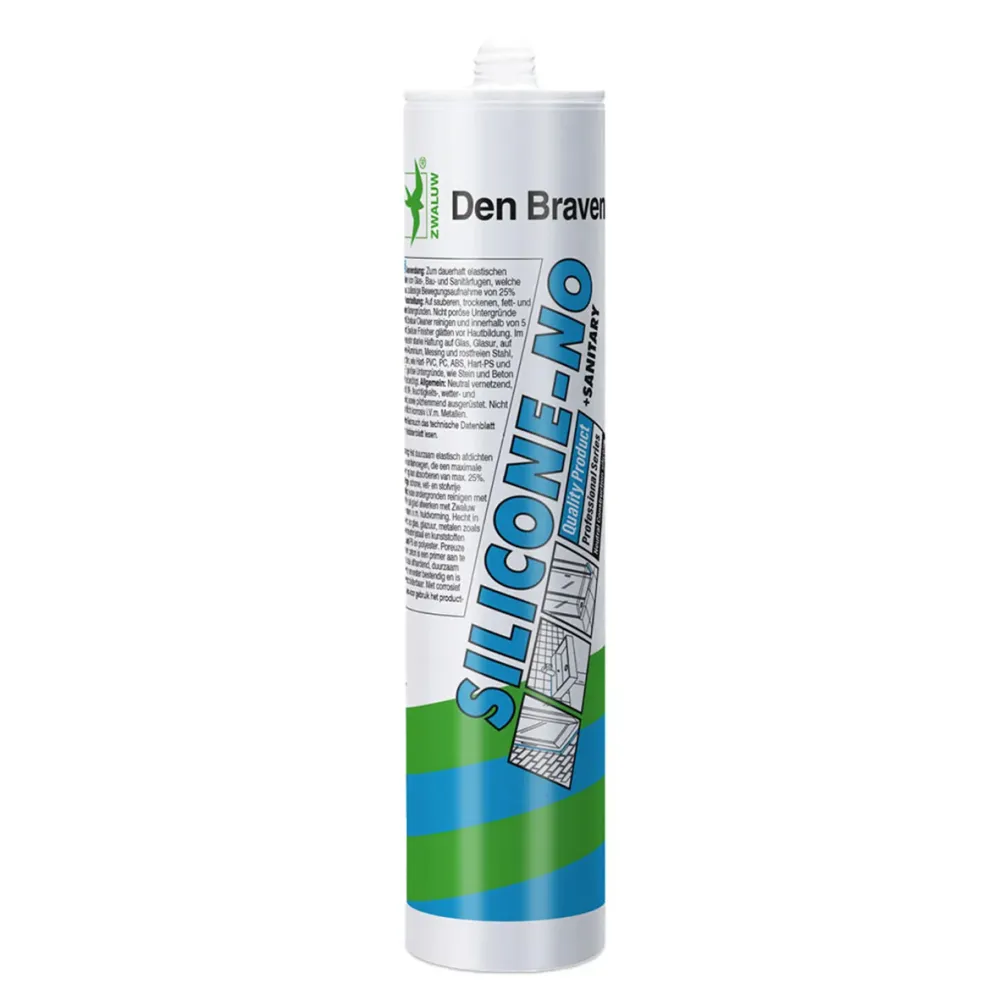 Zwaluw Silicone-NO sanitairkit 310 ml koker