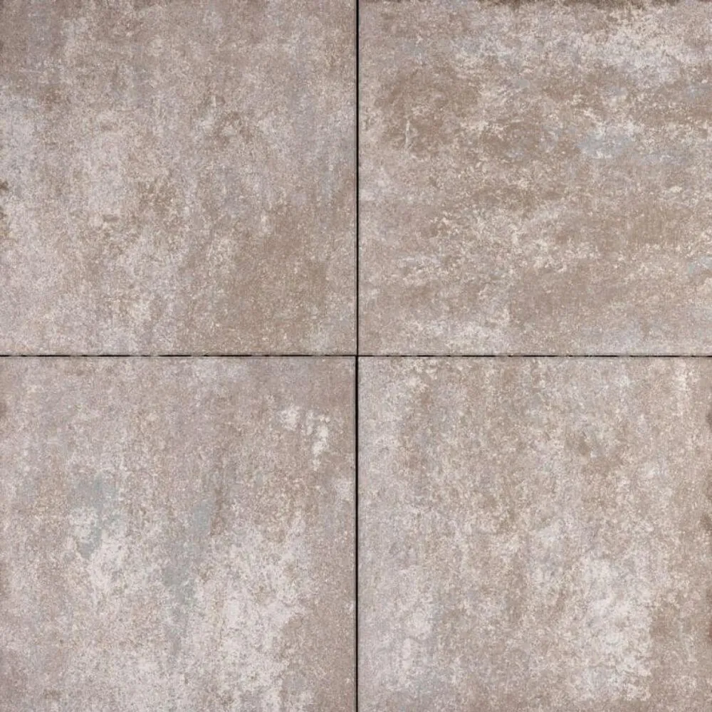 Actietegel 60x60x4 cm Bruin nuance
