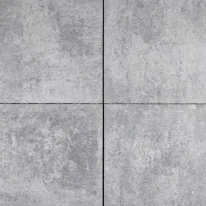 Actietegel 60x60x4 cm Grijs nuance