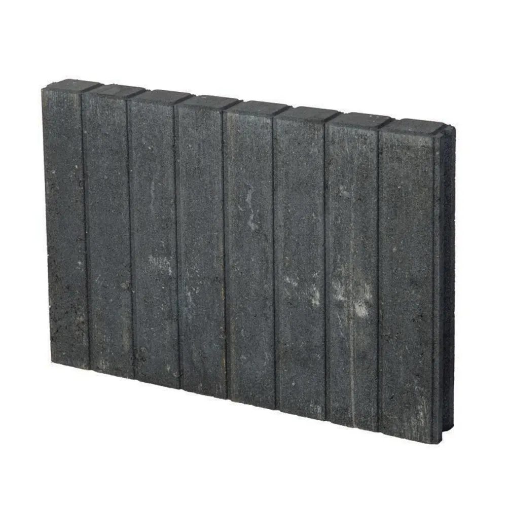 Blokjesband 6x35x50 cm zwart