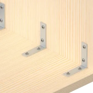 Stoelhoek 55x15x2.0 mm verzinkt