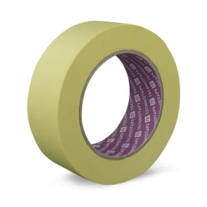 Maskingtape licht geel 50 mm rol 50 m1