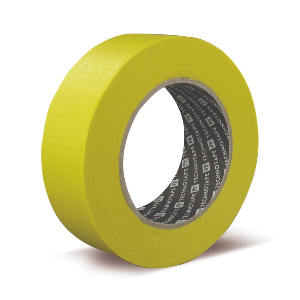 Maskingtape SPX geel 25 mm rol 50 m1