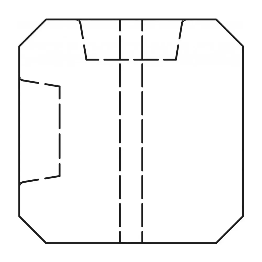 Betonpaal glad antraciet 10x10x280 cm hoekpaal met diamantkop