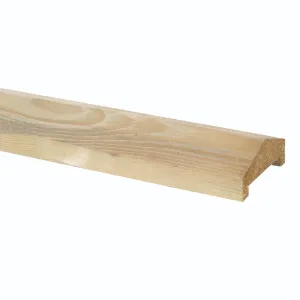Grenen afdekkap 3,5x8,5x180 cm geïmpregneerd geschaafd