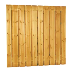Grenen plankenscherm 180x180 cm 21-planks geïmpregneerd geschaafd