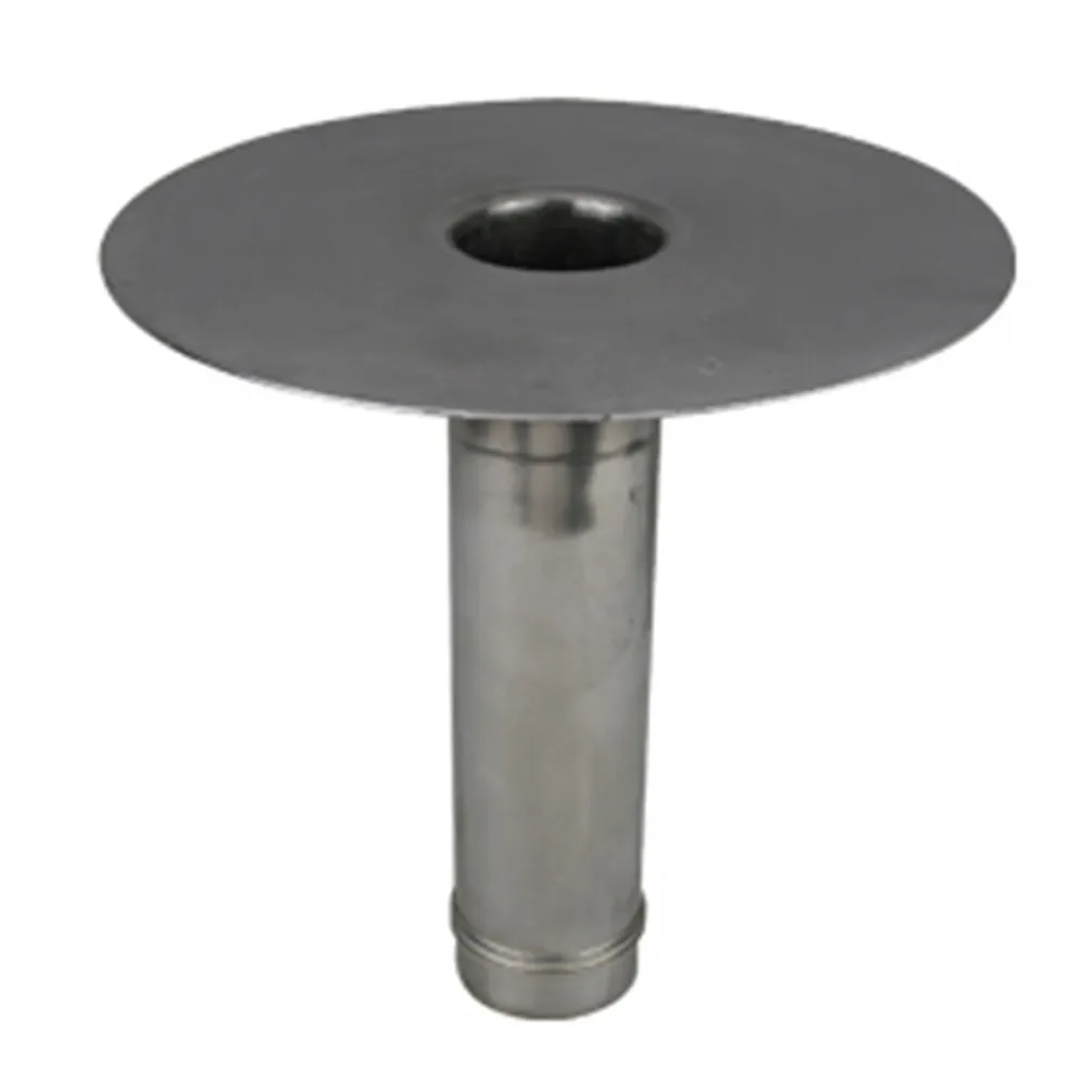 Loden kiezelbak model M80 300 mm naadloos gegoten