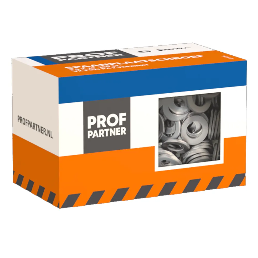 ProfPartner zeskantmoer M10 verzinkt 25 st/ds