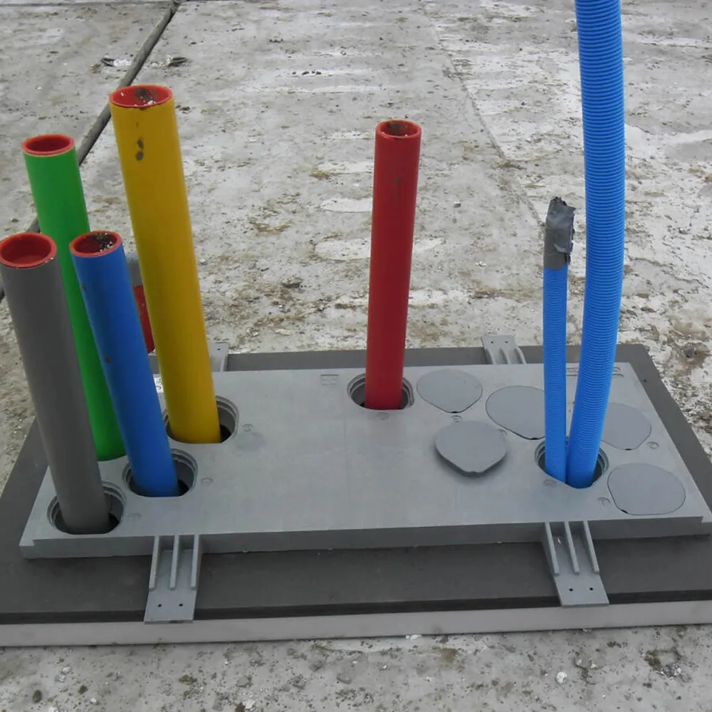 Invoerbocht gas 63mm 1200x4000 mm uit 1 stuk geel