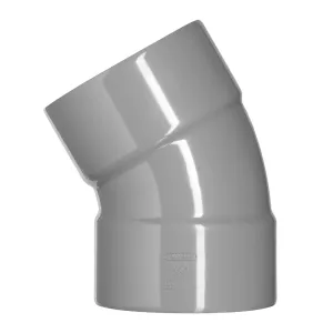 PVC bocht 110mm 2xlijm 30 gr.