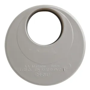 PVC verloop 50x110 mm 1xlijm