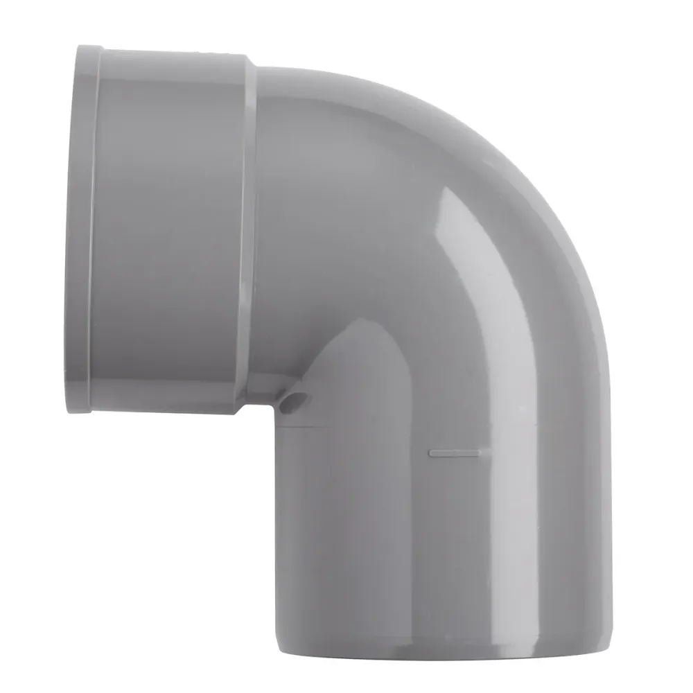 PVC bocht 110 mm 1xlijm 87 gr.