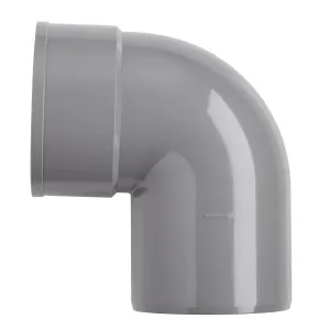 PVC bocht 110 mm 1xlijm 87 gr.