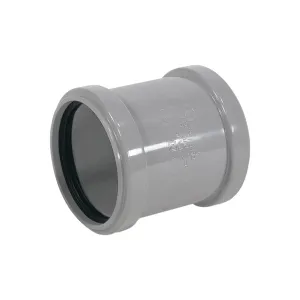 PVC overschuifmof 50 mm 2xmanchet