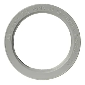 PVC verloop 40x50 mm 1xlijm