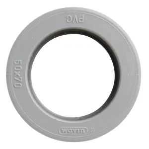 PVC verloop HWA 50x70 mm 1xlijm