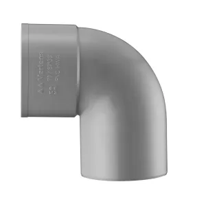 PVC bocht HWA 70 mm 1xlijm 87 gr.