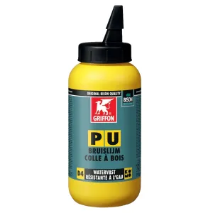 Griffon PU Bruislijm bruin (transparant) flacon 750 gr