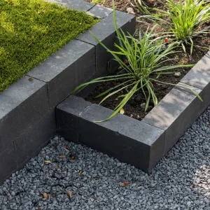Wallblock new 12x10x30 cm antraciet