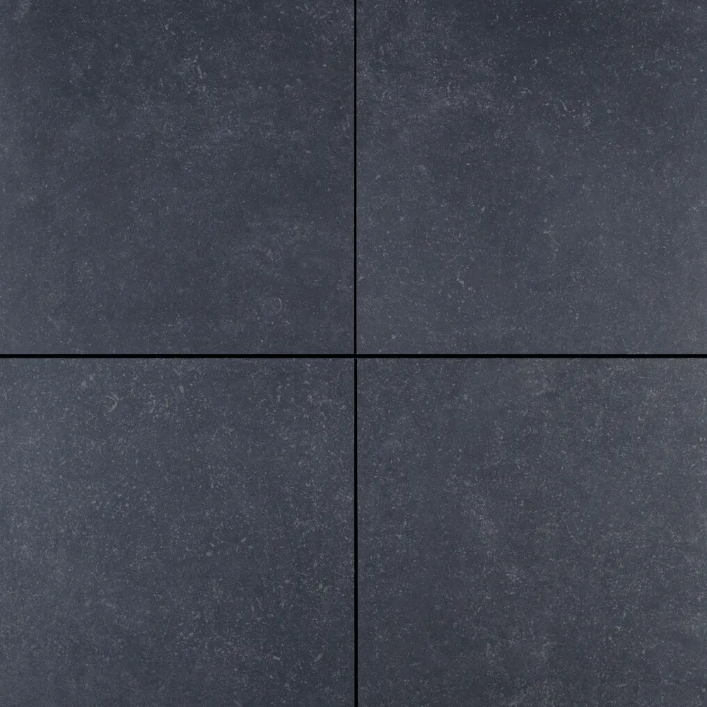 GeoCeramica 80x80x4 cm Impasto Negro