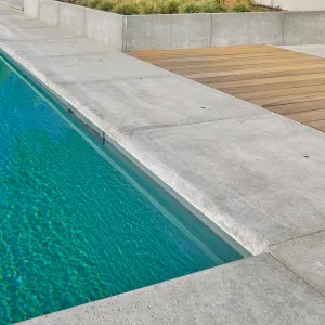 Artistone zwembadrand 100x40x5 cm Grijs