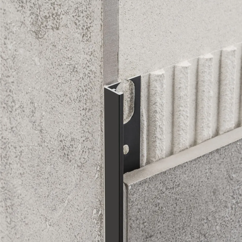 Tegelprofiel ProAngle ZV alu gecoat grigio antico L= 2700 mm
