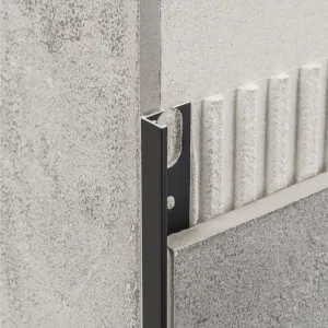 Tegelprofiel ProAngle ZV alu gecoat grigio antico L= 2700 mm