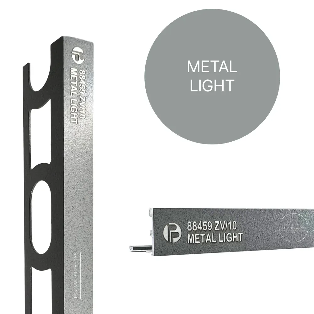 Tegelprofiel ProAngle ZV alu gecoat metal light L= 2700 mm
