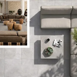 Essenza 60x60x3 cm Taupe 