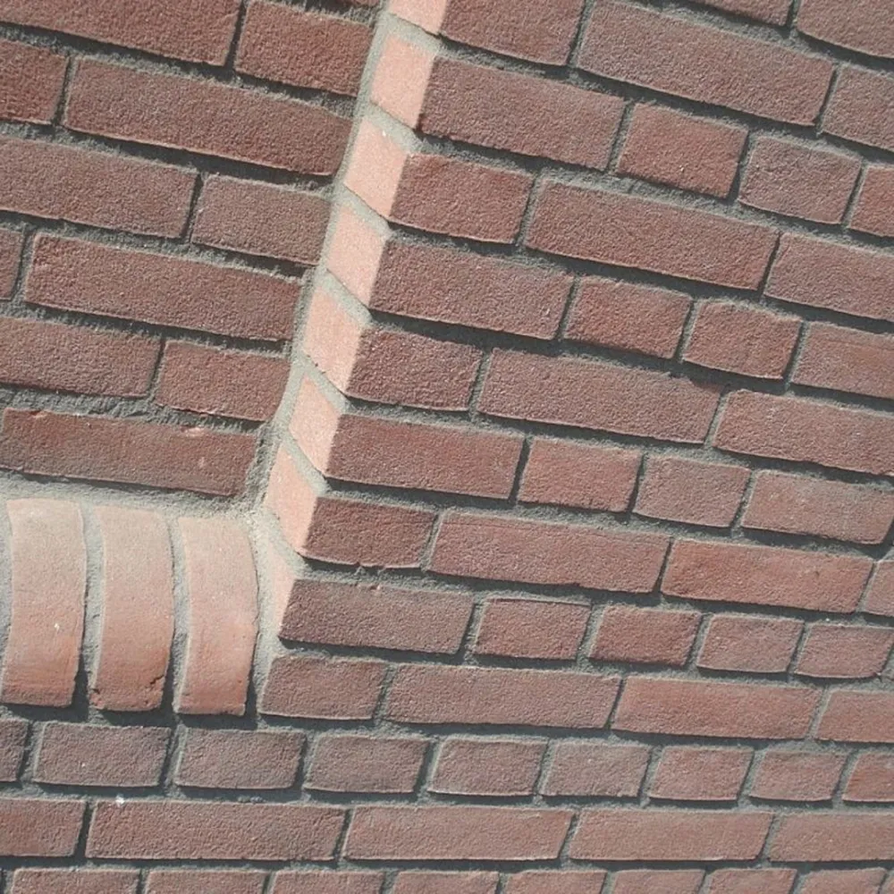 Gevelsteen Oud-rose rood VB WF 400 st/hup