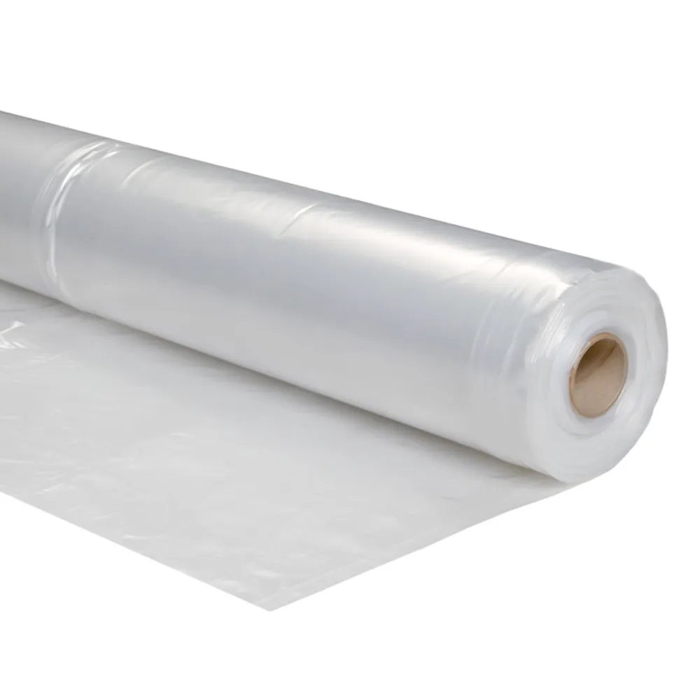 Bouwfolie T100 transparant 6x50 m