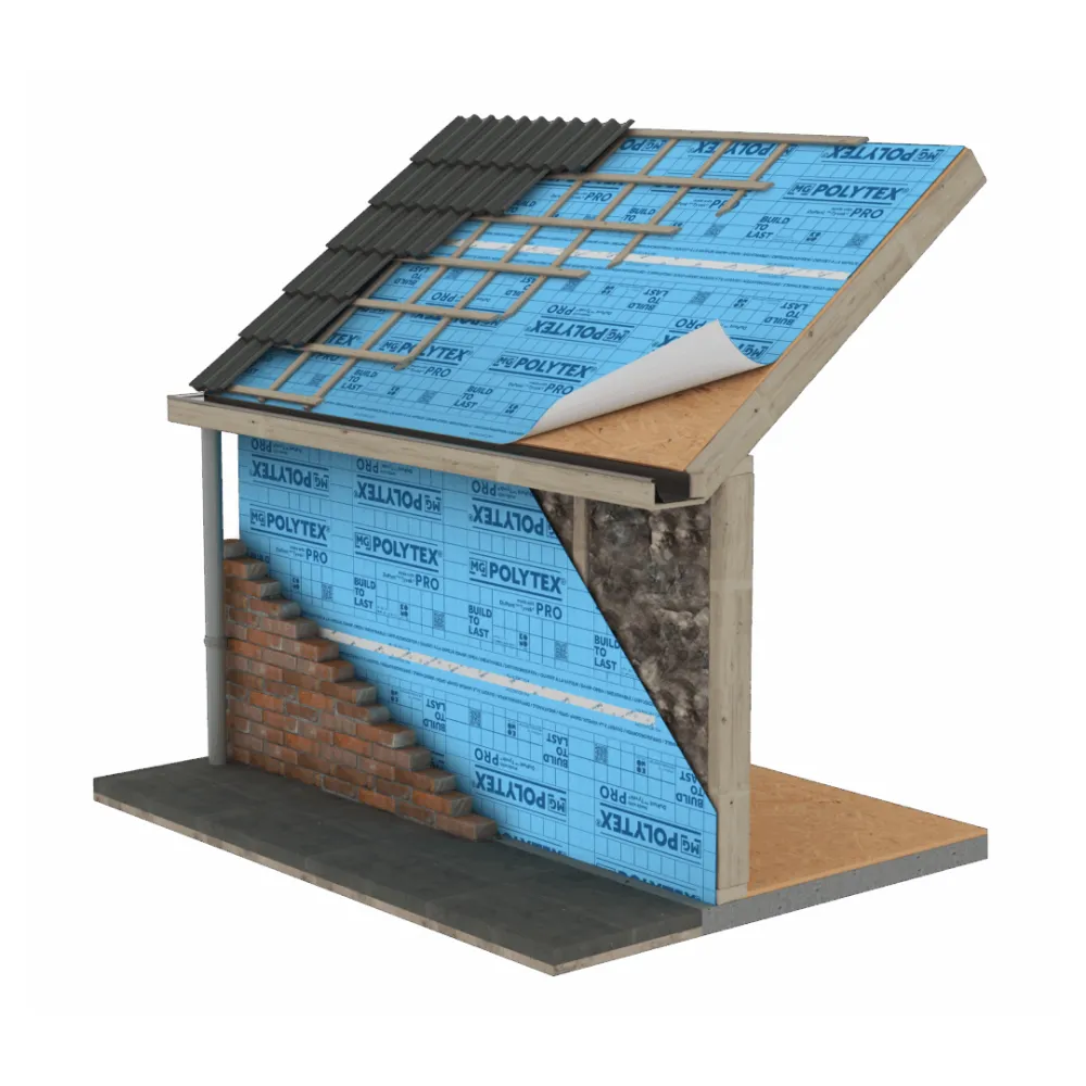 Polytex Pro damp-open folie rol 1,5x50 m1