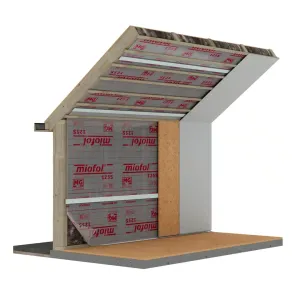 Miofol 125S dampremmende folie rol 1,5x50 m1