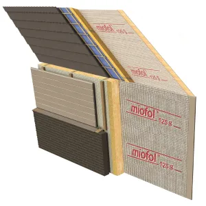 Miofol 125S dampremmende folie rol 1,5x50 m1