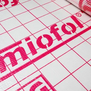 Miofol 125S dampremmende folie rol 1,5x50 m1