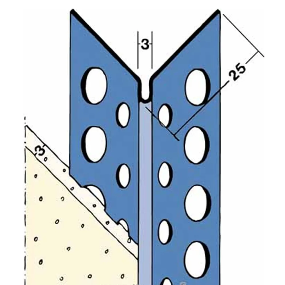 Hoekbeschermer RVS 3 mm L= 3000 mm 2274