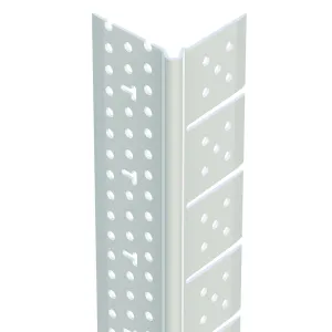 PVC hoekprofiel voor bogen 1 mm L= 3000 mm 3767