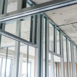 Metalstud U75 profiel met foamband L=4000 mm